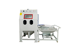 轉(zhuǎn)盤式噴砂機(jī)02