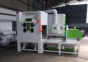 模具轉盤噴砂機09