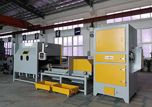 模具轉盤噴砂機12